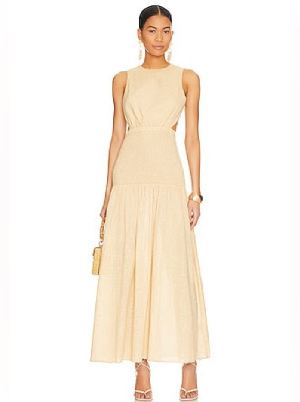 SNDYS X REVOLVE LOTTIE DRESS IN OAT